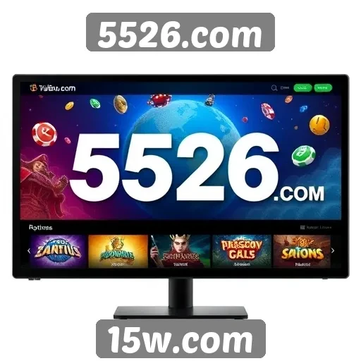 Experiência do usuário no site de jogos 5526.com